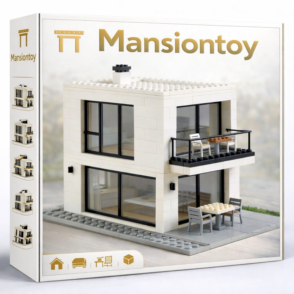 Contemporary Family Home Building Set